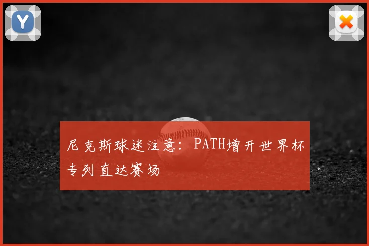 尼克斯球迷注意：PATH增开世界杯专列直达赛场